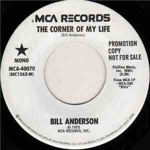 Bill Anderson  - The Corner Of My Life