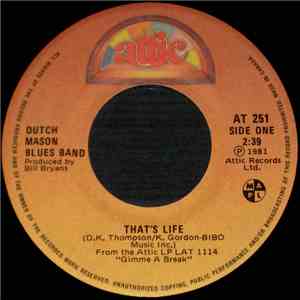 Dutch Mason Blues Band - That's Life