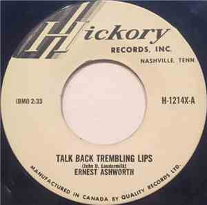Ernest Ashworth - Talk Back Trembling Lips