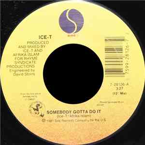 Ice-T - Somebody Gotta Do It