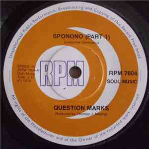 Question Marks - Sponono