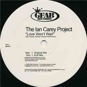 The Ian Carey Project - Love Won't Wait