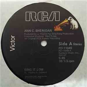 Ann C. Sheridan - Sing It Low
