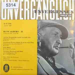 Hans Albers - Hans Albers II