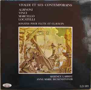 Maxence Larrieu, Anne-Marie Beckensteiner - Vivaldi Et Ses Contemporains - Sonates Pour Flûte Et Clavecin