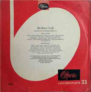 Paul Lincke - Walter Kollo - Berliner Luft