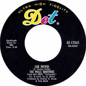 The Mills Brothers - Cab Driver