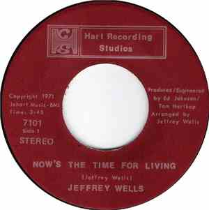 Jeffrey Wells  - Now's The Time For Living / Sitting Back