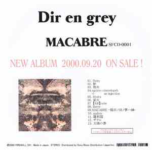 Dir en grey - Macabre