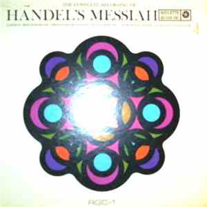 Handel / London Philharmonic Orchestra, London Philharmonic Choir, Frederick Jackson - Handel's Messiah