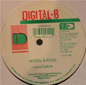 Louie Culture / Johnny Osbourne - Model & Pose / Rock With You