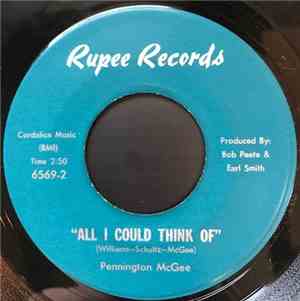 Pennington McGee  - All I Could Think Of / Don't Look Back On Yesterday
