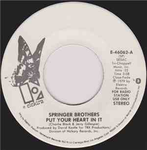 Springer Brothers - Put Your Heart In It