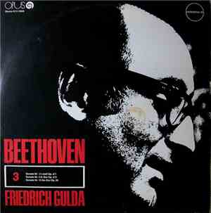 Beethoven / Friedrich Gulda - Sonate Nr. 1 F-Moll Op. 2/1 / Sonate Nr. 2 A-Dur Op. 2/2 / Sonate Nr. 12 As-Dur Op. 26