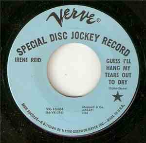 Irene Reid - Guess I'll Hang My Tears Out to Dry