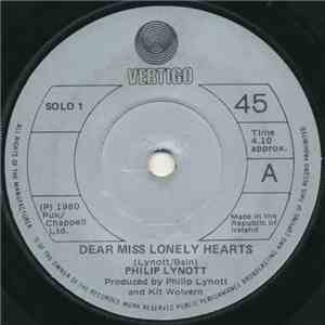 Philip Lynott - Dear Miss Lonely Hearts
