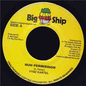 Vybz Kartel / Black Ryno - Nuh Permission / Ay Ya Ay Ya