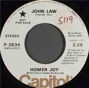 Homer Joy - John Law