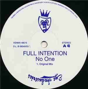 Full Intention - No One