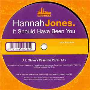 Hannah Jones - It Should Have Been You