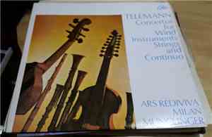 Telemann - Ars Rediviva Ensemble, Josef Hála, František Sláma & Munclinger - Concertos For Wind Instruments, Strings And Continuo