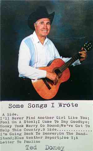 Ted Doney - Some Songs I Wrote