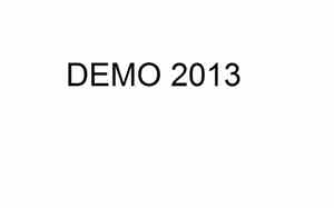 The Transitions  - Demo 2013
