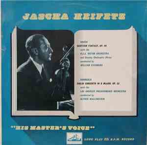 Heifetz, Korngold, Bruch, Los Angeles Philharmonic Orchestra, Wallenstein, RCA Victor Orchestra, Steinberg - Scottish Fantasy Op. 46 / Violin Concerto In D, Op. 35