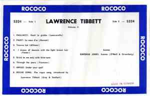 Lawrence Tibbett - Lawrence Tibbett (Volume II)