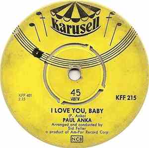Paul Anka - I Love You, Baby