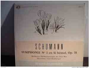 Robert Schumann - SYMPHONIE N°1 EN SI BEMOL OPUS 38