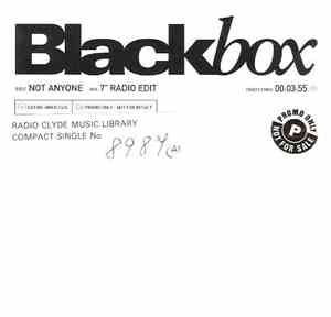 Black Box - Not Anyone