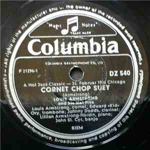 Louis Armstrong And His Hot Five - Cornet Chop Suey / My Heart