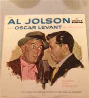 Al Jolson, Oscar Levant - Songs And Comedy
