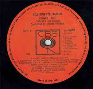 Frankie Laine - Hell Bent For Leather!