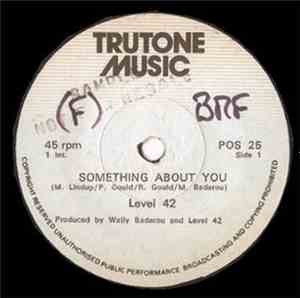 Level 42 - Something About You
