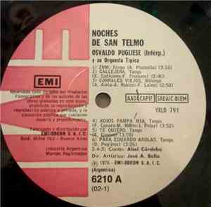 Osvaldo Pugliese Y Su Orquesta Típica - Noches De San Telmo