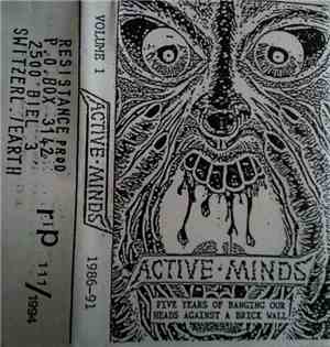 Active Minds  - Five Years Of Banging Our Heads Against A Brick Wall  (1986-91 Volume 1)