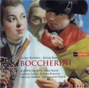 Boccherini, Europa Galante, Fabio Biondi, Lorenzo Colitto, Ernesto Braucher, Maurizio Naddeo, Giangiacomo Pinardi - Guitar Quintets - String Quartet