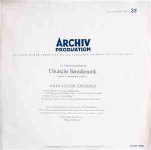 Heinrich Schütz - VI. Forschungsbrereich Deutsche Barockmusik Serie A: Heinrich Schütz Musicalische Exequien