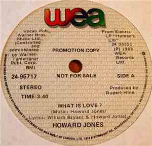 Howard Jones - What Is Love?