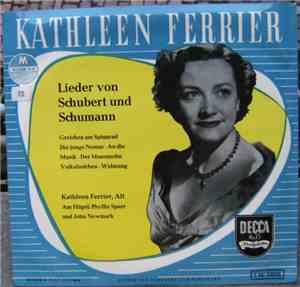 Kathleen Ferrier - Lieder Von Schubert Und Schumann