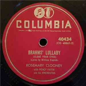 Rosemary Clooney - Brahms' Lullaby (Close Your Eyes) / Where Will The Dimple Be?