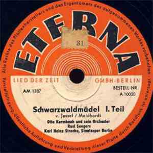 Rosi Seegers, Karl Heinz Stracke, Otto Kermbach Und Sein Orchester - Schwarzwaldmädel