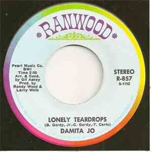 Damita Jo - Lonely Teardrops / Ain't Misbehavin'