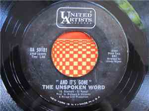 The Unspoken Word - And It's Gone / On A Beautiful Day