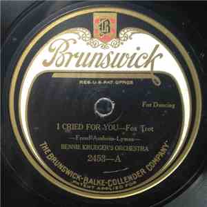 Bennie Krueger's Orchestra /  Carl Fenton's Orchestra - I Cried For You / Tell Me A Story