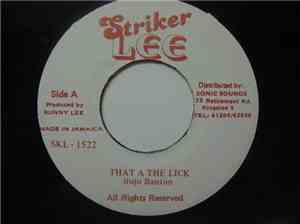 Buju Banton - That A The Lick