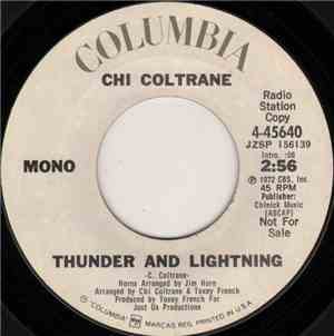 Chi Coltrane - Thunder And Lightning