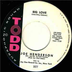Joe Henderson  - Big Love